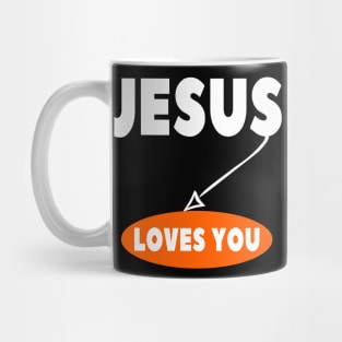 Jesus Loves You Christian Evangelism Salvation Mug